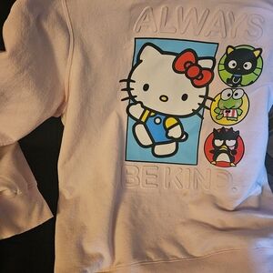 Hello Kitty Light Pink Kids Hoodie